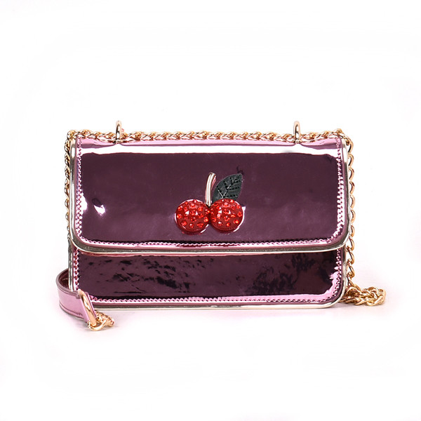 Geantă mică de damă cu decor 3D cu mâner lung în cinci culori