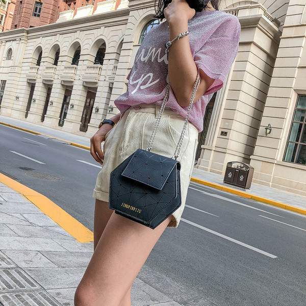 Geantă mică de mână în trei culori