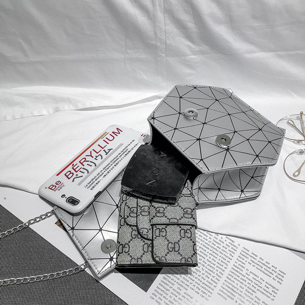 Geantă mică de mână în trei culori