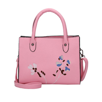 Γυναικεία τσάντα με κεντήματα σε διάφορα χρώματα