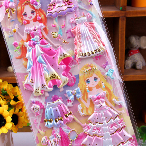 Gyermek matricák 2 darab lányoknak különböző modellek