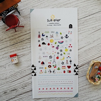 Mini autocolante pentru copii pentru toate suprafețele