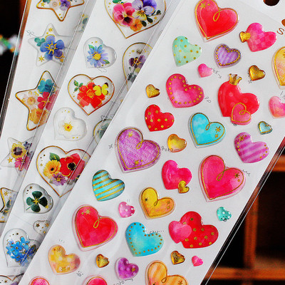 Children`s colored decorative stickers