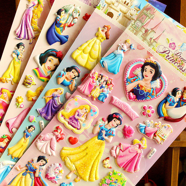 Gyermek matricák lányoknak minden felületre