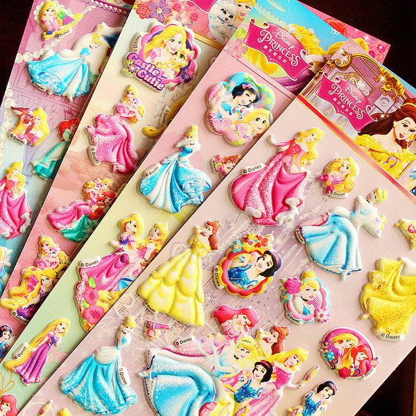 Gyermek matricák lányoknak minden felületre