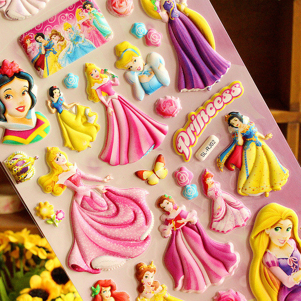 Gyermek matricák lányoknak minden felületre