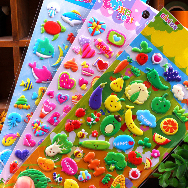 Детски стикери с животни различни модели