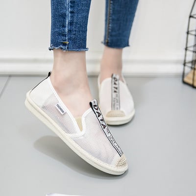 Mocasini din plasă de damă în trei culori