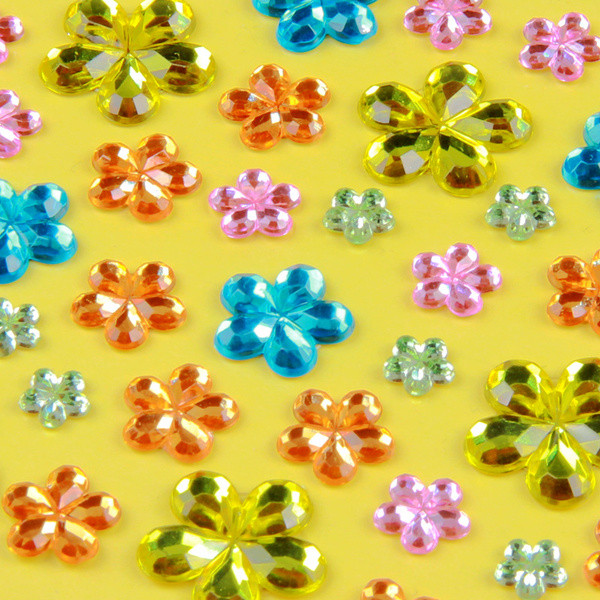 Παιδικά αυτοκόλλητα με 3D διακοσμητικές πέτρες 