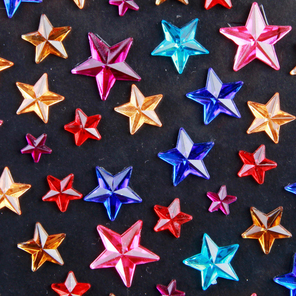 Παιδικά αυτοκόλλητα με 3D διακοσμητικές πέτρες 