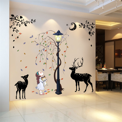 Wall sticker in different models