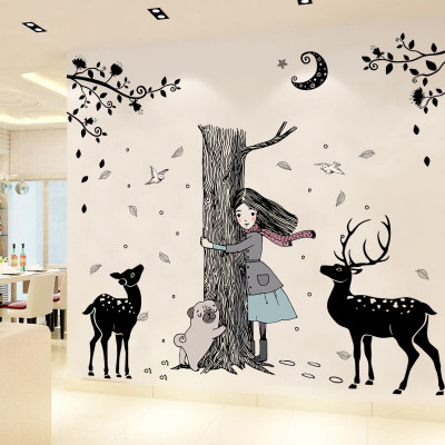 Autocolant de perete în diferite modele