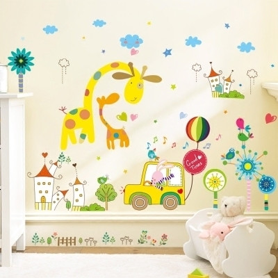 Цветни детски стикери за стая