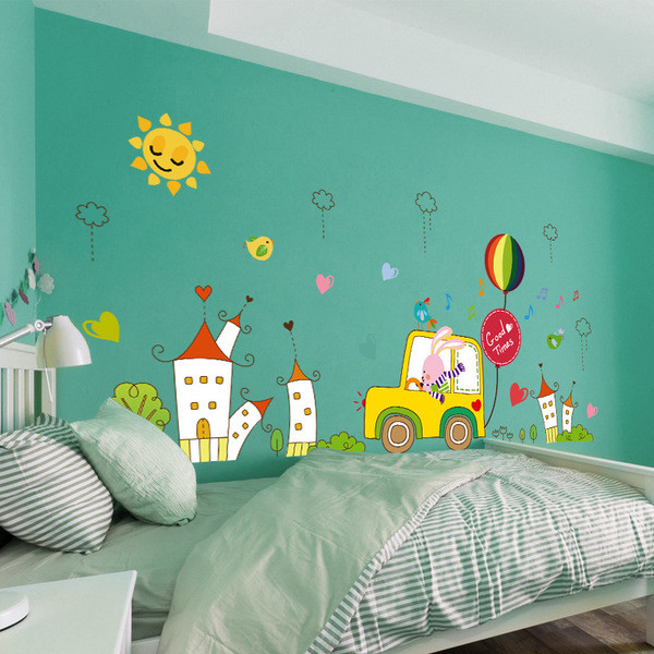Цветни детски стикери за стая