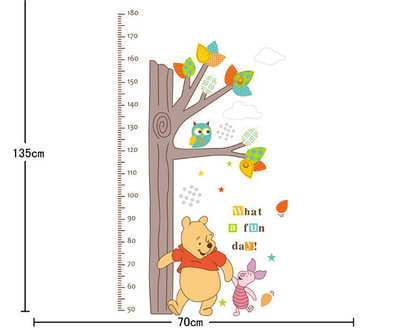 Autocolant de perete pentru copii cu diferite personaje din basme