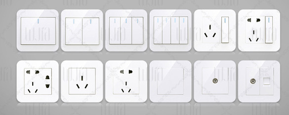 Mici autocolante decorative pentru decor - 6 piese