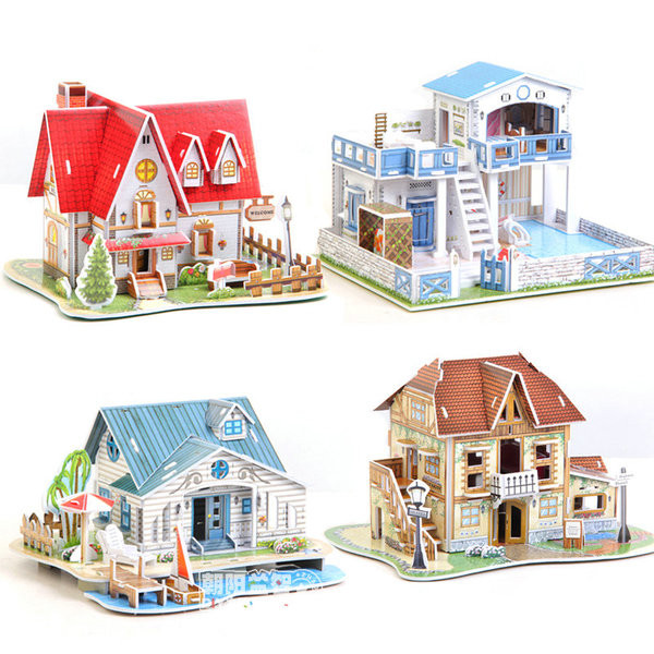 Τρισδιάστατο παζλ για παιδιά σε διάφορες παραλλαγές