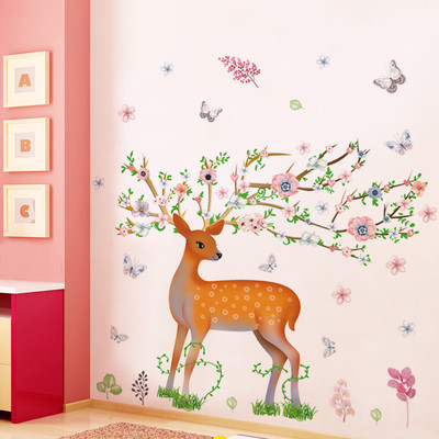 Autocolant de perete - Cerb de pădure