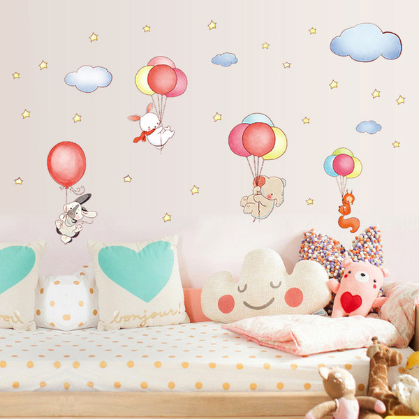 Αυτοκόλλητα τοίχου κατάλληλα για παιδικό δωμάτιο