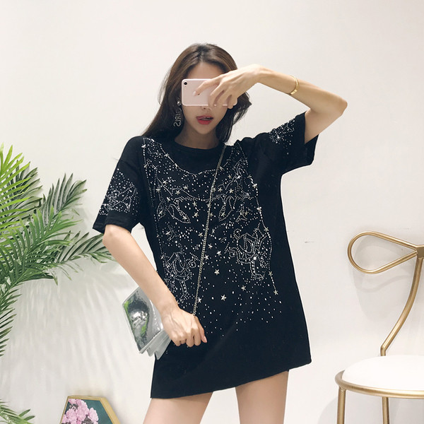 Rochie de dama in alb si negru