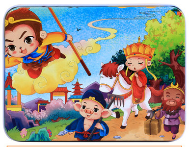 Puzzle din lemn pentru copii din 100 de elemente