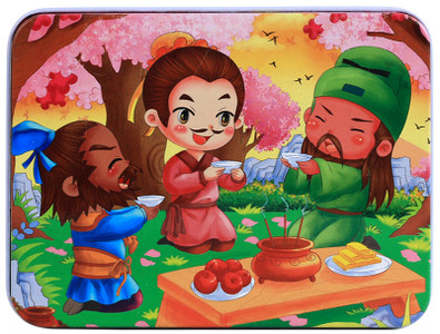 Puzzle din lemn pentru copii din 100 de elemente