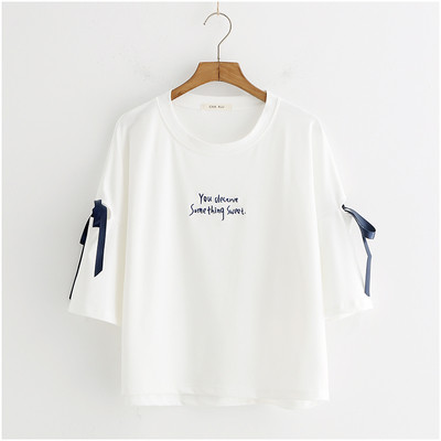 Γυναικείο μπλουζάκι με φαρδιά μανίκια