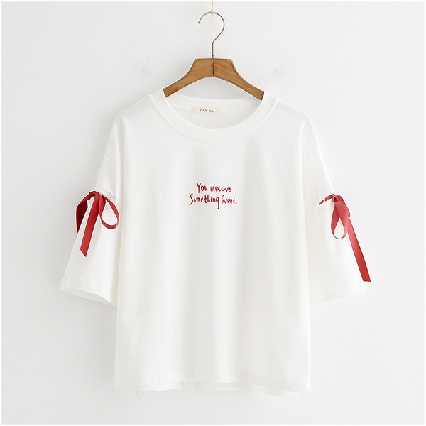 Γυναικείο μπλουζάκι με φαρδιά μανίκια