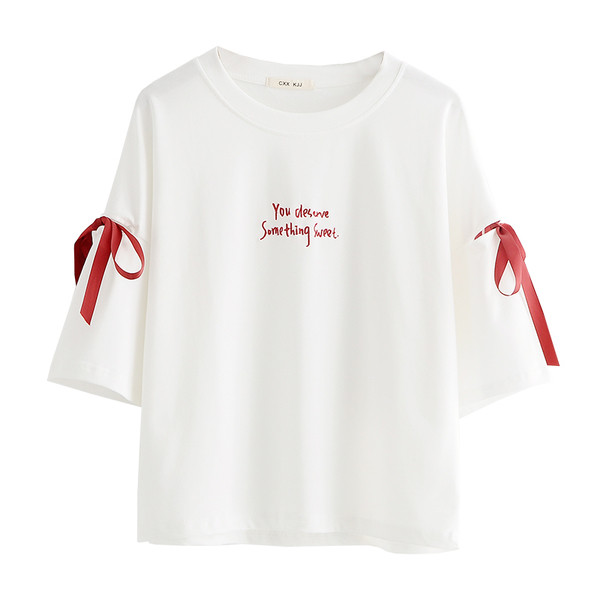 Γυναικείο μπλουζάκι με φαρδιά μανίκια