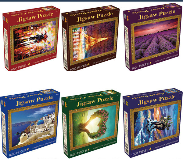 Puzzle cu peisaje de 1000 de piese