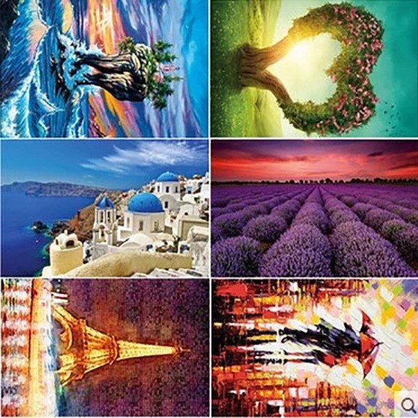 Puzzle cu peisaje de 1000 de piese