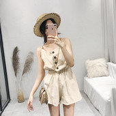 Salopetă largi de damă în trei culori