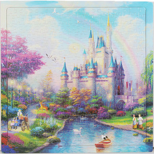 Puzzle din lemn de 300 de elemente