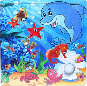 Puzzle din lemn de 300 de elemente