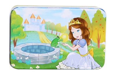 Ξύλινο παιδικό παζλ από 20 κομμάτια και με μεταλλικό κουτί