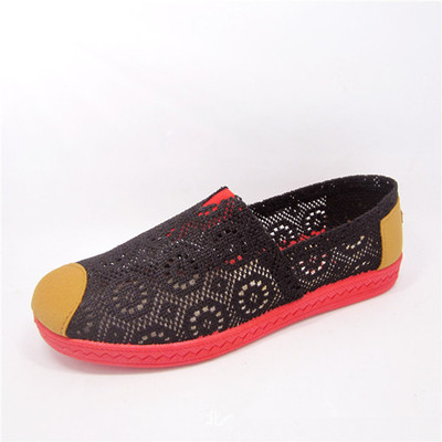 Mocasini casual dama din plasa in culori proaspete