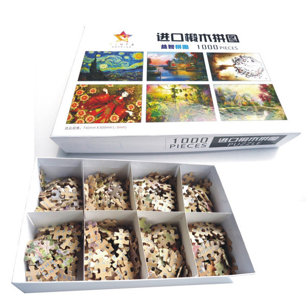 Παζλ με όμορφα τοπία 1000 τεμαχίων