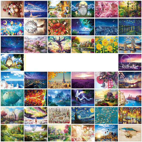 Παζλ με όμορφα τοπία 1000 τεμαχίων