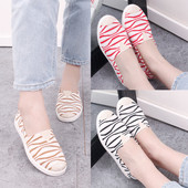 Mocasini colorati de dama in trei culori