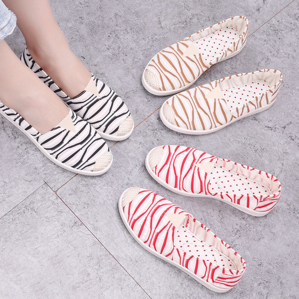 Mocasini colorati de dama in trei culori