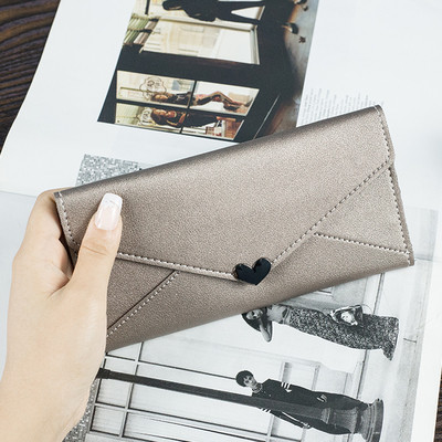 Γυναικείο μακρύ πορτοφόλι σε διάφορα χρώματα