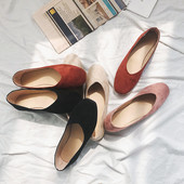 Mocasini de dama din piele intoarsa in mai multe culori