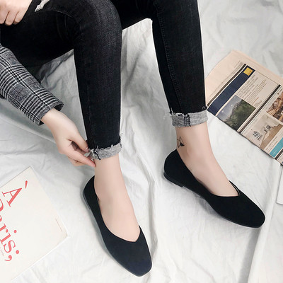 Mocasini de dama din piele intoarsa in mai multe culori