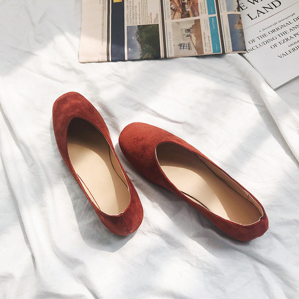 Mocasini de dama din piele intoarsa in mai multe culori