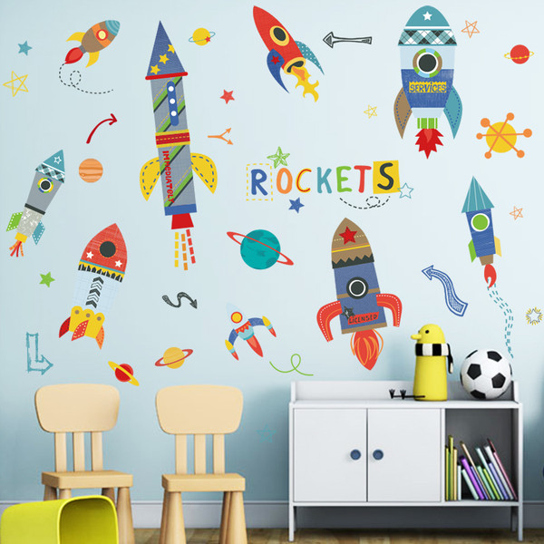 Autocolante pentru copii - Space