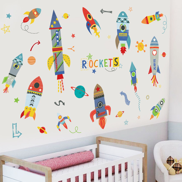 Autocolante pentru copii - Space