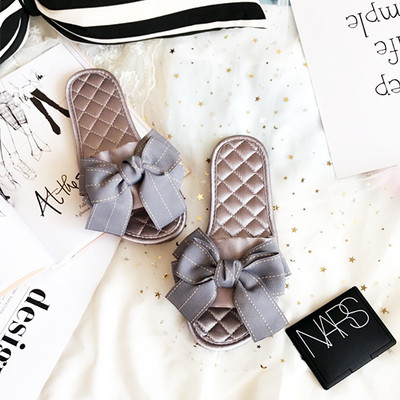 Papuci casual dama cu panglica