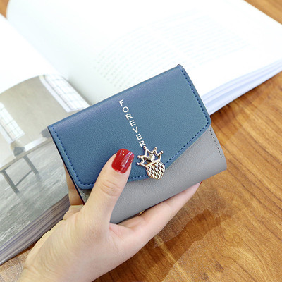 Portofel mic de dama cu decor in diferite culori