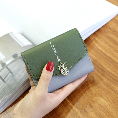 Portofel mic de dama cu decor in diferite culori