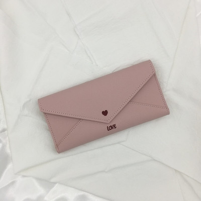 Κομψό μακρύ πορτοφόλι σε διάφορα χρώματα